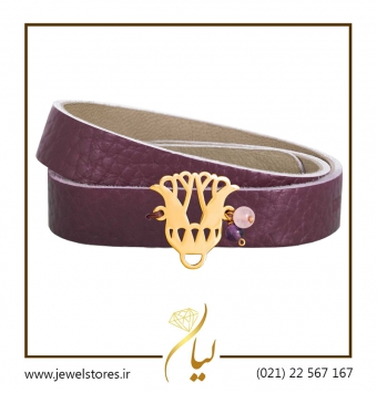 دستبند طلا زنانه گلنار پارسی